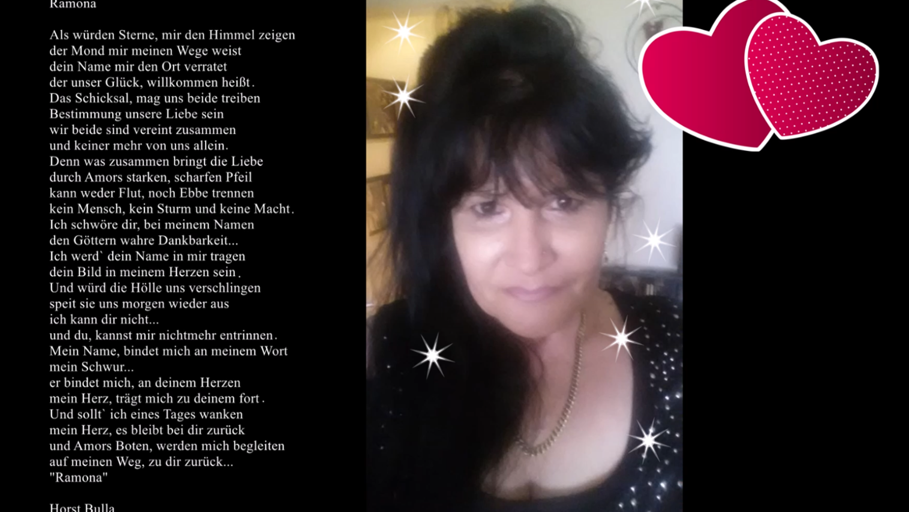 Gedicht, Liebesgedicht: Ramona von Horst Bulla, Dichter und Autor